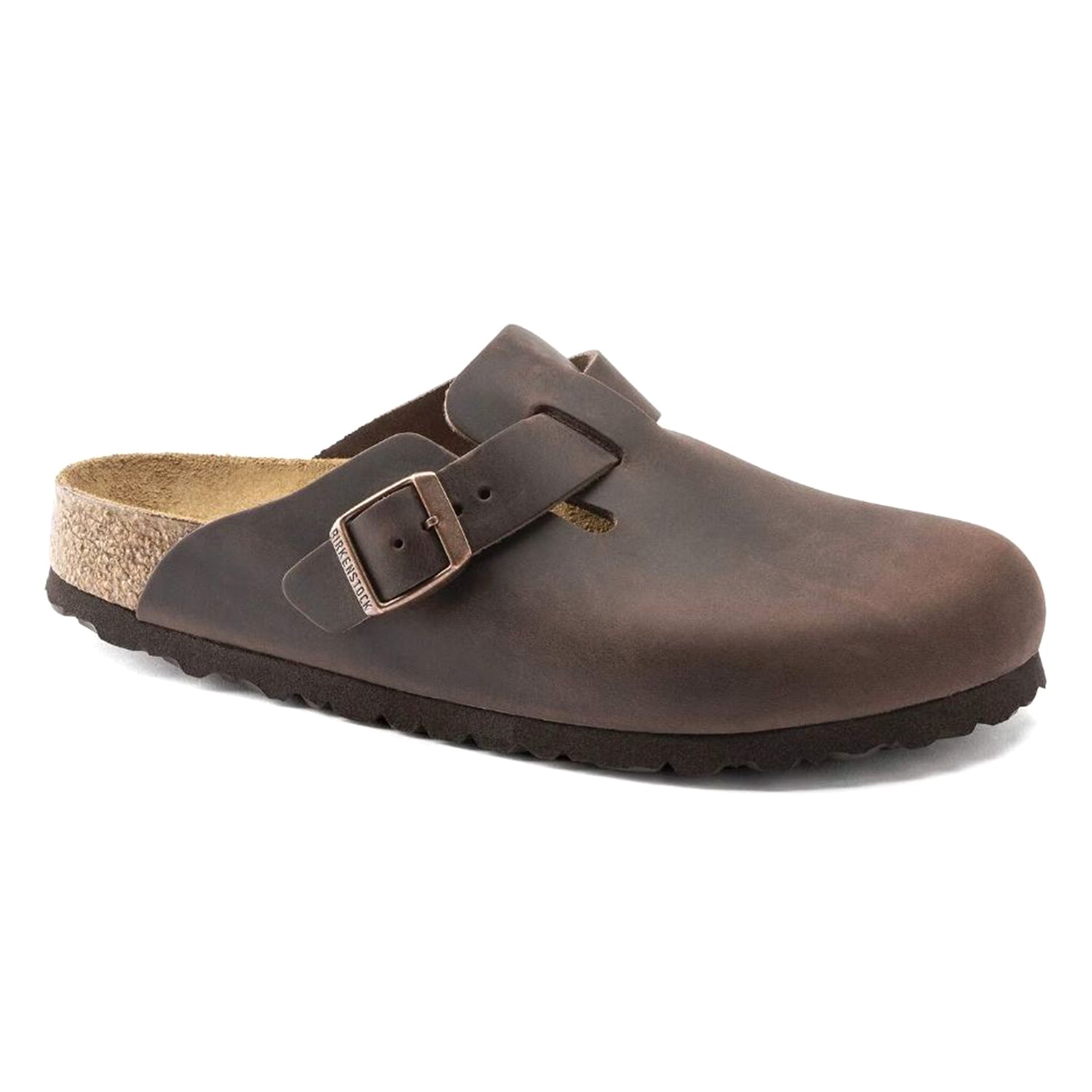 BOSTON OILED LEATHER NARROW FIT HABANA - Sandali Uomo / Donna Marroni 860133 HBN BIRKENSTOCK 