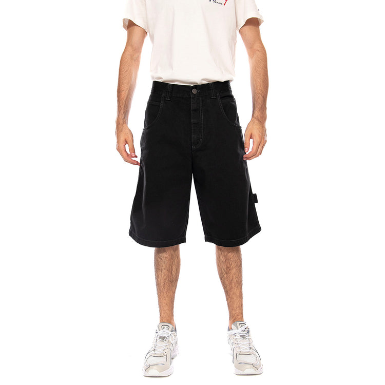 BERMUDA RIC BIANCO BLACK GABARDINA - Bermuda Uomo Neri R.BIANCO - C-CAMA 00N BLUESKIN 