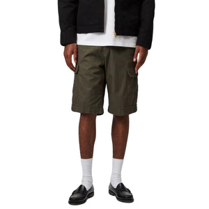 REGULAR CARGO SHORT CYPRESS / RINSED - Bermuda Uomo Verde Scuro I028246 6302 CARHARTT WIP 