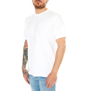 STANDARD CREW NECK T-SHIRT 2 PACK WHITE + WHITE - Maglietta Girocollo Uomo Bianca I029370 931XX CARHARTT WIP 