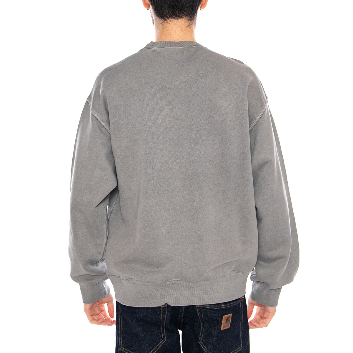 Nelson Sweat Yosemite - Felpa Girocollo Uomo Verde I029957 2LRGD CARHARTT WIP 