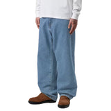 LANDON PANT Blue, Heavy stone wash - Pantaloni Denim Jeans Oversize Uomo Blu  Uomo CARHARTT WIP