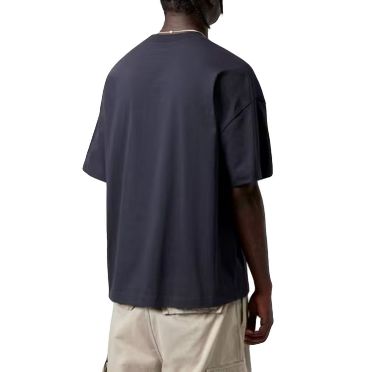 S/S LINK SCRIPT T-SHIRT DARK NAVY / WHITE - Maglietta Girocollo Uomo Blu I031373 00BXX CARHARTT WIP 