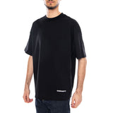 S/S Link Script T-Shirt Black / White - Maglietta Girocollo Uomo Nera  Uomo CARHARTT WIP