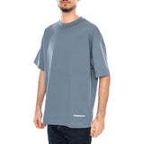 S/S Link Script T-Shirt Velvet Blue / White - Maglietta Girocollo Uomo Blu  Uomo CARHARTT WIP