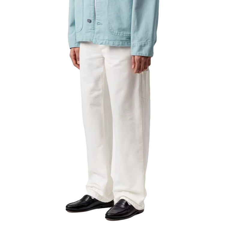 W' PIERCE PANT STRAIGHT WAX - Pantaloni Donna Bianchi I032966 D602 CARHARTT WIP 