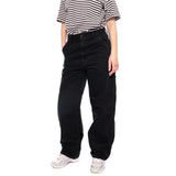 W' Brandon Single Knee Pant Black - Denim-Jeans für Damen in Schwarz Damen CARHARTT WIP