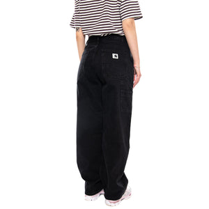 W' Brandon Single Knee Pant Black - Pantaloni Denim Jeans Donna Neri I034225 8906 CARHARTT WIP 