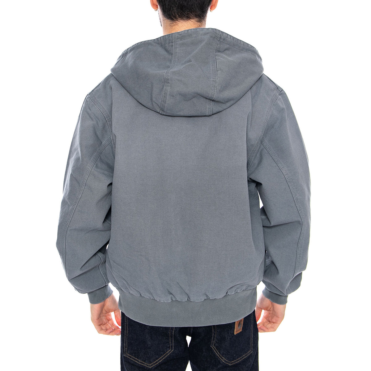 OG Active Jacket Cozy Blue - Giacca con Cappuccio e Zip Uomo Blu I034820 3IT4O CARHARTT WIP 