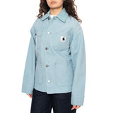 W' OG Michigan Coat Tourmaline - Giacca Donna Blu  Donna CARHARTT WIP
