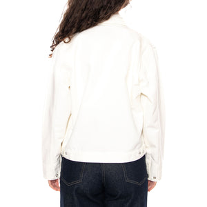 W' OG Detroit Jacket Wax / Wax - Giacca Donna Bianca I034844 0DJ02 CARHARTT WIP 