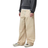 W' BRANDON PANT BLUE, SAND BLEACHED - Pantaloni Larghi Donna Beige  Donna CARHARTT WIP