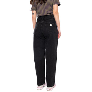 W' Brandon Pant Black - Pantaloni Denim Jeans Donna Neri I035892 8906 CARHARTT WIP 