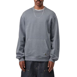 TORION SWEAT OFFICE BLUE - Felpa Girocollo Uomo Blu I036054 3GBB7 CARHARTT WIP 