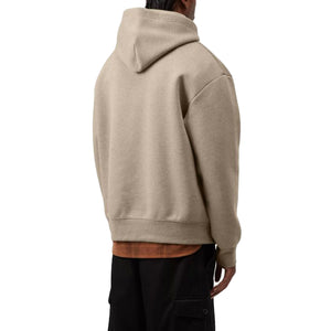 HOODED ALDA SWEAT BRASS / BLACK - Felpa con Cappuccio Uomo Beige I036055 1M5XX CARHARTT WIP 