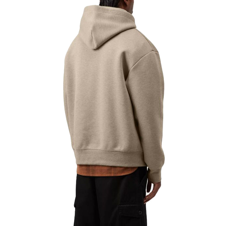 HOODED ALDA SWEAT BRASS / BLACK - Felpa con Cappuccio Uomo Beige I036055 1M5XX CARHARTT WIP 