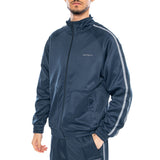 Bolar Sweat Jacket Blue River / Mirror - Giacca con Zip Uomo Blu  Uomo CARHARTT WIP