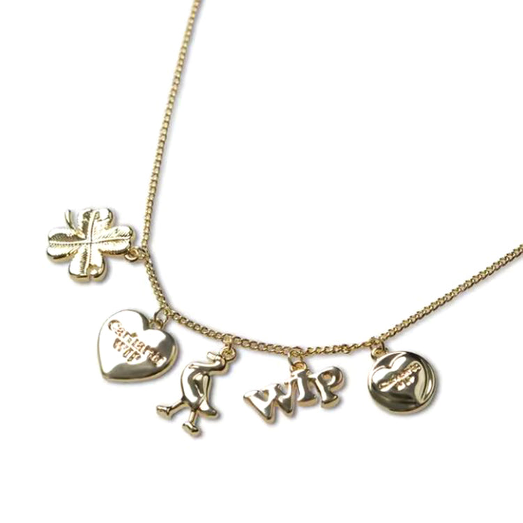 CHARMS NECKLACE GOLD - Collana con Ciondoli Oro I036250 3KXX CARHARTT WIP 