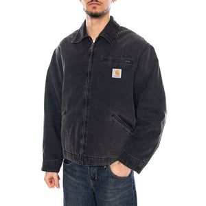 OG Detroit Jacket - Giacca Uomo Nera I036259 89B7 CARHARTT WIP 