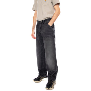 OG Double Knee Pant - Pantaloni Denim Jeans Uomo Neri I036273 89B7 CARHARTT WIP 