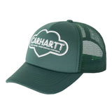 Cloud Heart Trucker Cap Lily - Grüne Visierkappe CARHARTT WIP ACCESSORIES