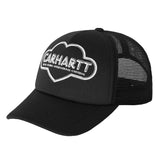 Cloud Heart Trucker Cap Black - Schwarze Kappe mit Schirm  ACCESSOIRES CARHARTT WIP