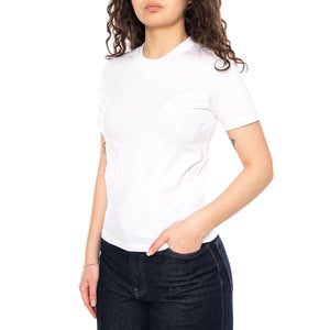 W' S/S Luca T-Shirt White - Maglietta Girocollo Donna Bianca I036365 02XX CARHARTT WIP 
