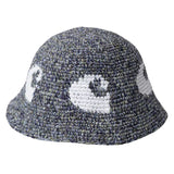 Cane Hat Gradient, Deep Night - Cappellino Nero  ACCESSORI CARHARTT WIP