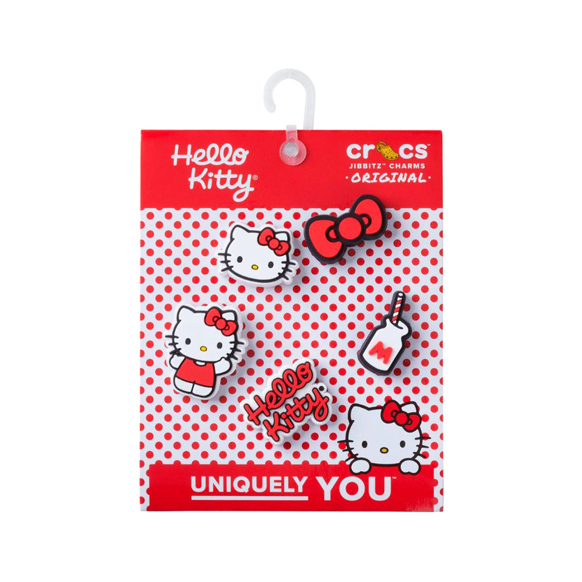 Hello Kitty 5Pck - Confezione da 5 Charm per Calzature Crocs CR.4015 JIB UCOL CROCS 