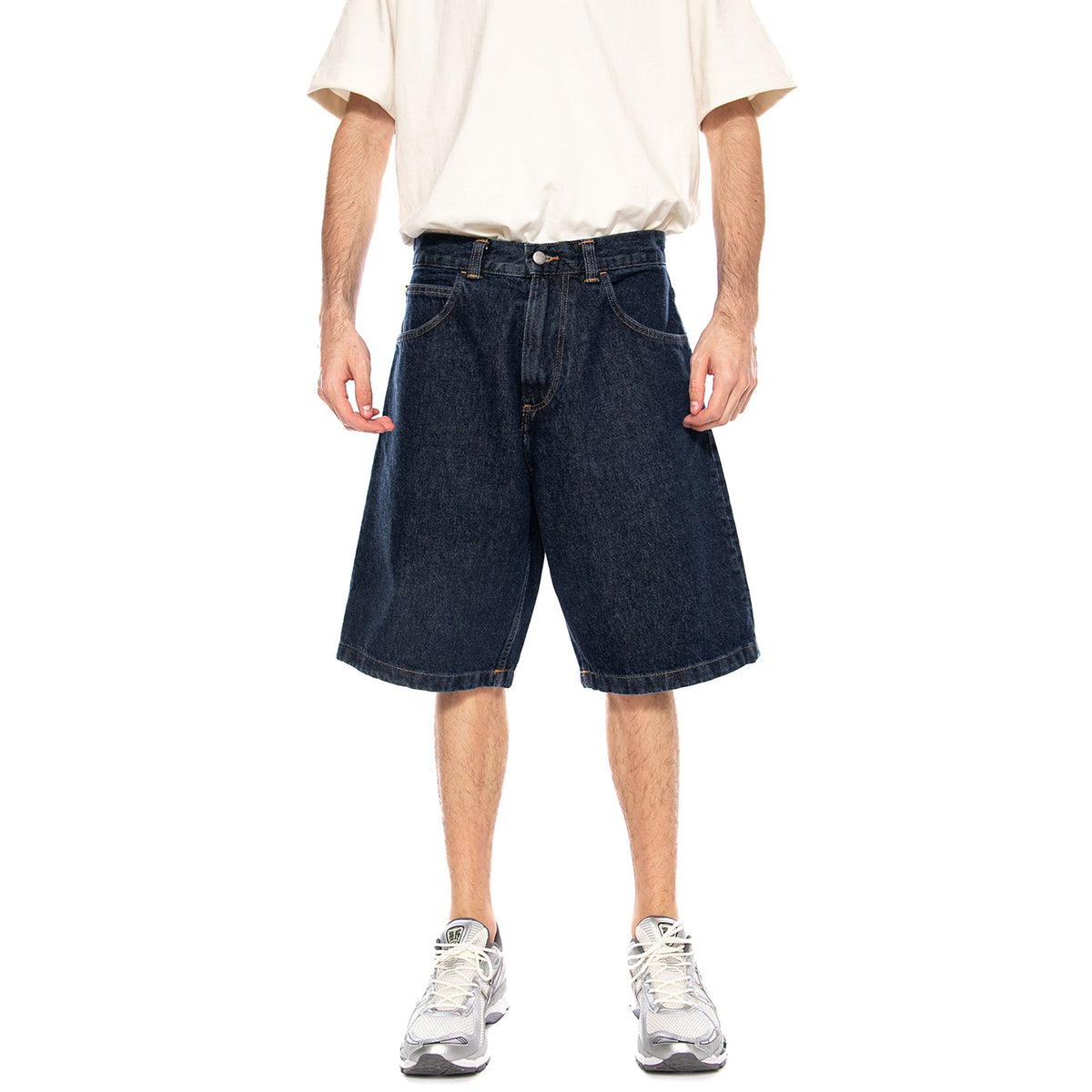 Worker Short Dark Marble Wash - Bermuda Uomo Blu I036445.01.I9. 01.I9 EDWIN 
