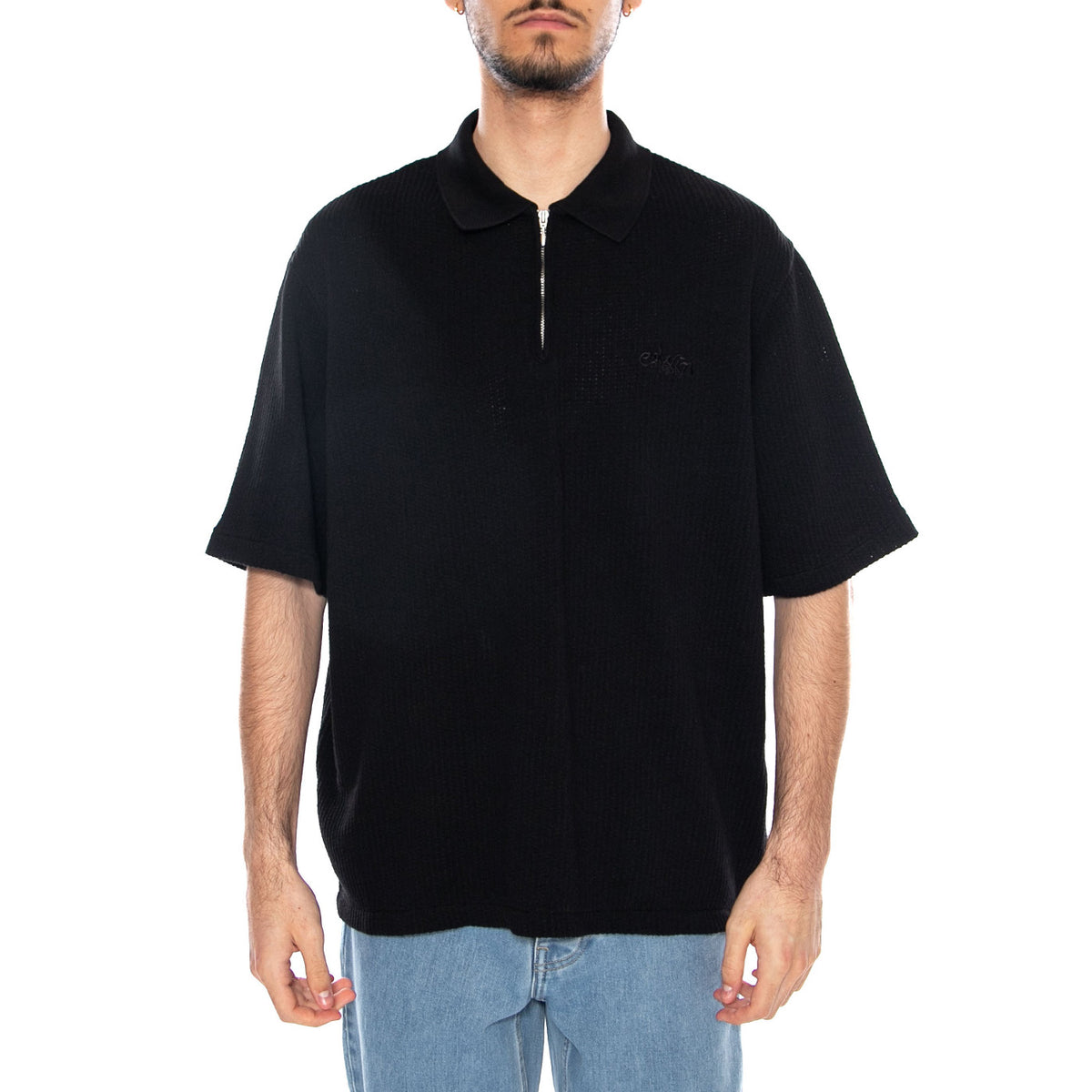 Rick Polo Black - Polo con Zip Uomo Nera I036581.89.67. 89,67 EDWIN 