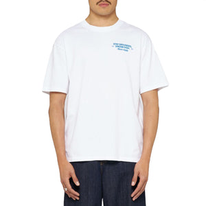 LAID-BACK LEAGUE WHITE - Maglietta Girocollo Uomo Bianca I036611.02.67. 02,67 EDWIN 
