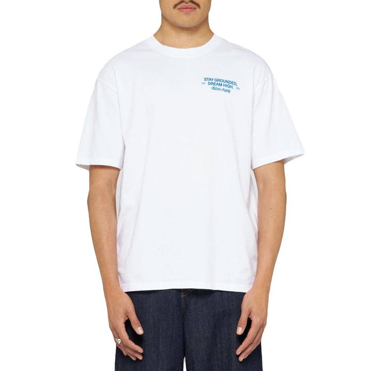LAID-BACK LEAGUE WHITE - Maglietta Girocollo Uomo Bianca I036611.02.67. 02,67 EDWIN 