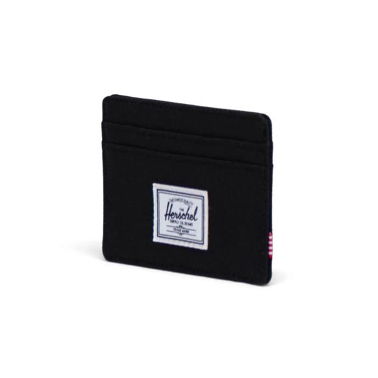 Charlie Cardholder Black - Portacarte Nero 30065 00001 HERSCHEL 