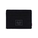 CHARLIE CARDHOLDER BLACK TONAL - Portafogli Nero  ACCESSORI HERSCHEL