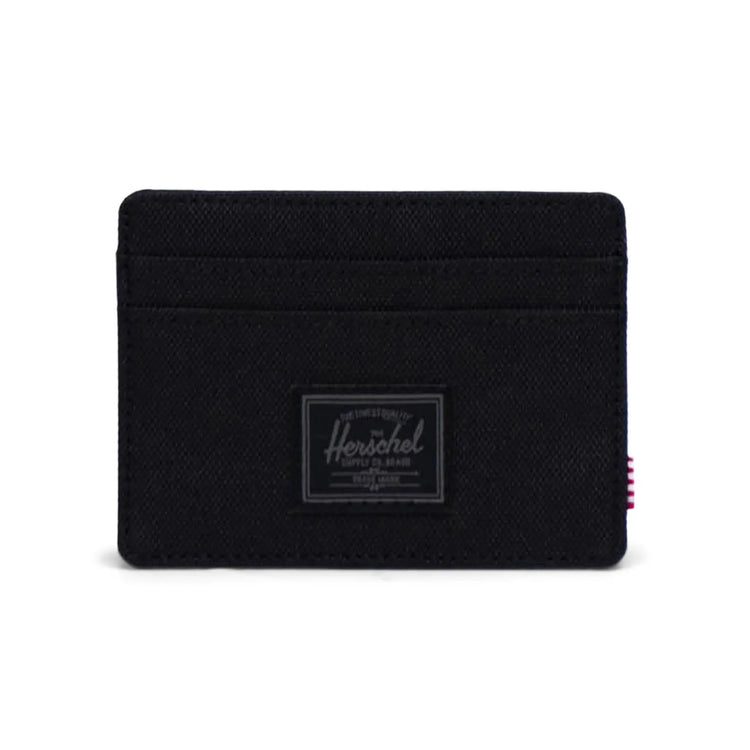 CHARLIE CARDHOLDER BLACK TONAL - Portafogli Nero 30065 05881 HERSCHEL 