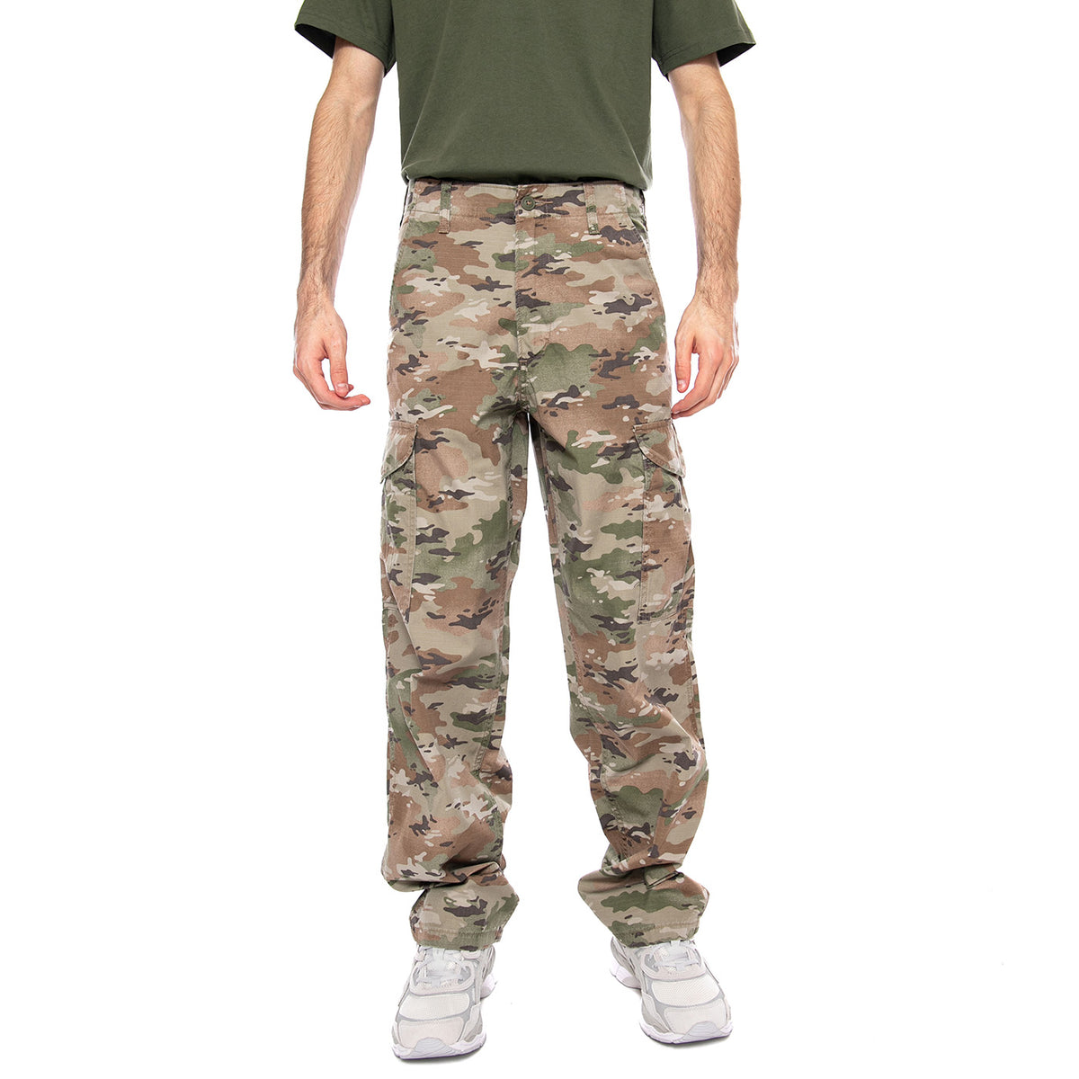 XX Cargo Baggy - Ombre Camo Soft Camo Ripstop Print - Pantaloni Uomo Camo 003KQ 0007 LEVIS 