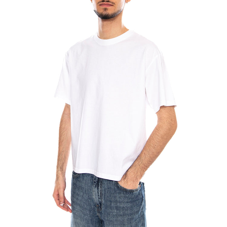 Boxy SS Tee - Garment Dye Jet Black - Maglietta Girocollo Uomo Bianca 0049F 0001 LEVIS 