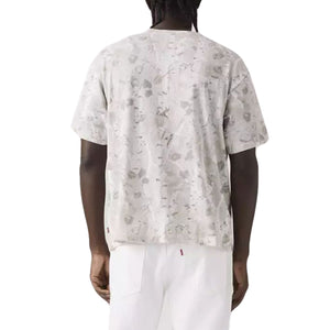 BOXY SS TEE FALKE BIRCH CAMO SILVERY TON NEUTRAL - Maglietta Girocollo Uomo Multicolore 0049F 0015 LEVIS 