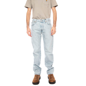 501® Levi's® Original Brightside - Denim Jeans Uomo Blu 00501-3741 Light Indigo LEVIS 