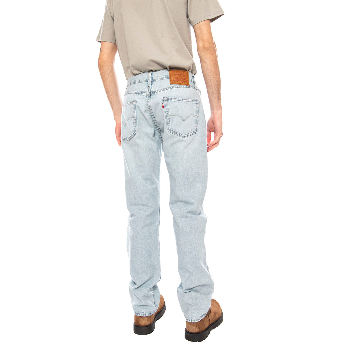 501® Levi's® Original Brightside - Denim Jeans Uomo Blu 00501-3741 Light Indigo LEVIS 