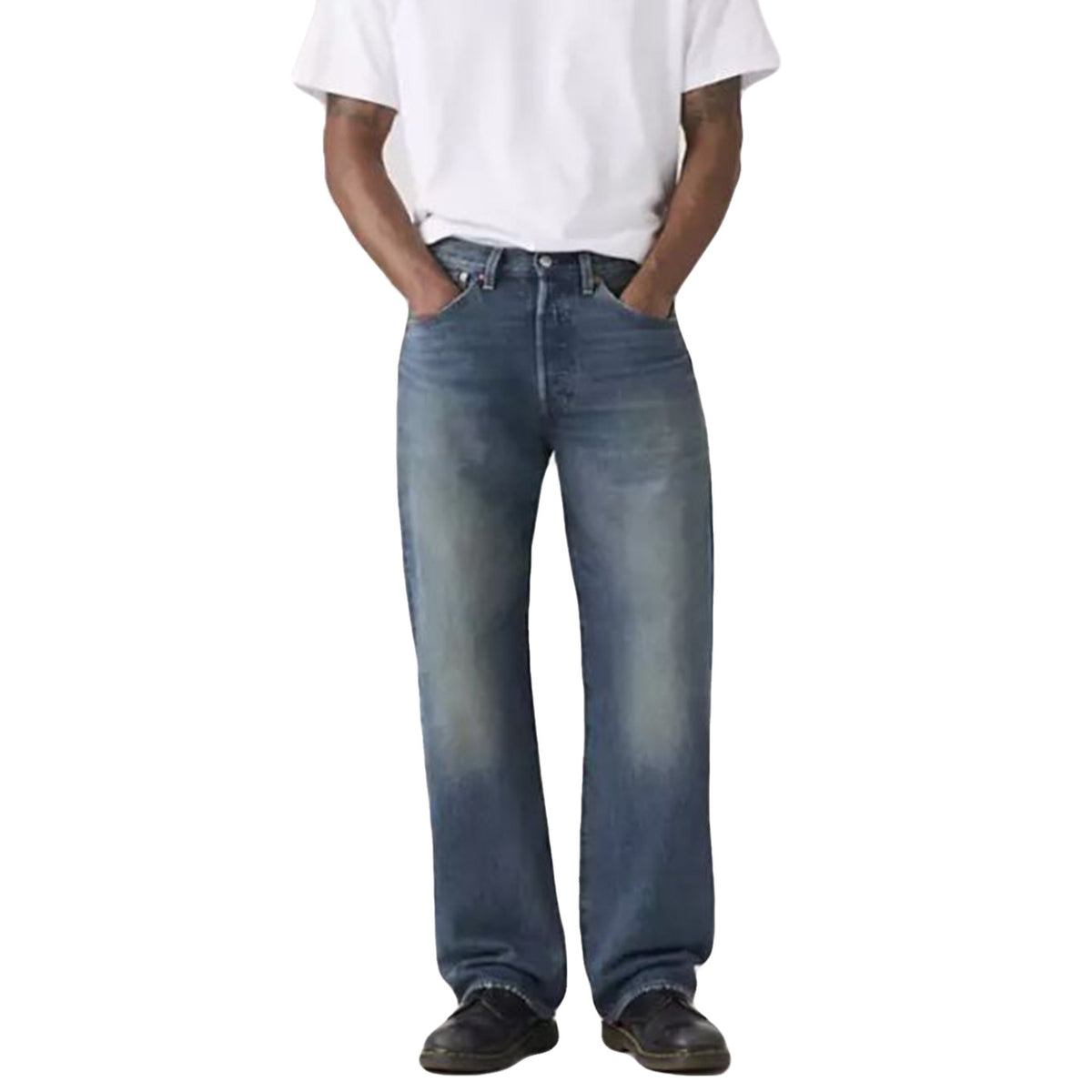 501® LOOSE - WILD RAPTOR MED INDIGO - Pantaloni Denim Jeans Uomo Blu 0057U 0007 LEVIS 
