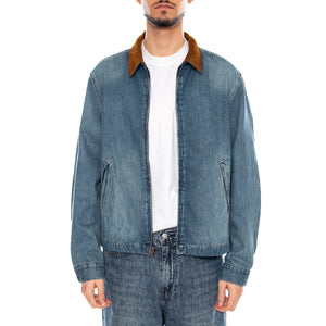 Castro Full Zip - Light It Up T - Giacca Denim Jeans Uomo Blu 005AF 0003 LEVIS 