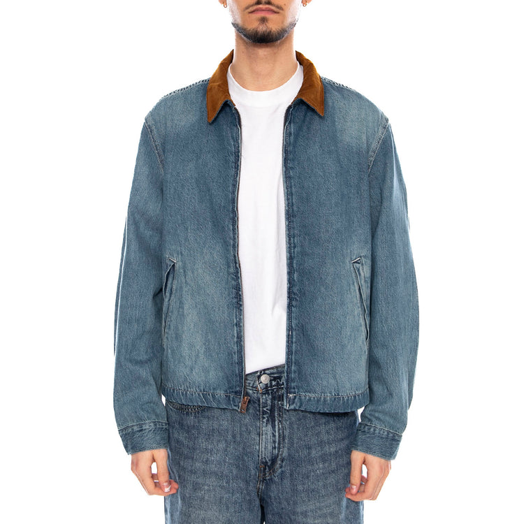 Castro Full Zip - Light It Up T - Giacca Denim Jeans Uomo Blu 005AF 0003 LEVIS 