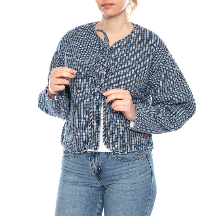 Rue Liner Jacket - Little Tiny Windows - Giacca Donna Medio Indigo Blu 005AU 0001 LEVIS 
