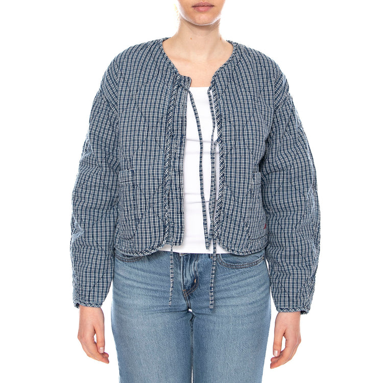 Rue Liner Jacket - Little Tiny Windows - Giacca Donna Medio Indigo Blu 005AU 0001 LEVIS 