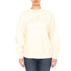 GRAPHIC VINTAGE OVERSIZED CREWNECK SWEATSHIRT YELLOW - Felpa Girocollo Donna Gialla 005GT 0012 LEVIS 