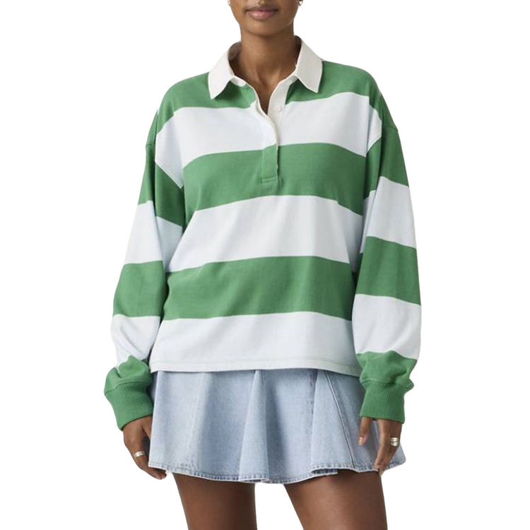 Reenie Rugby Ls - Katie Stripe Country Air Heavyweight Jersey - Polo Donna Maniche Lunghe Multicolore 005IY 0002 LEVIS 