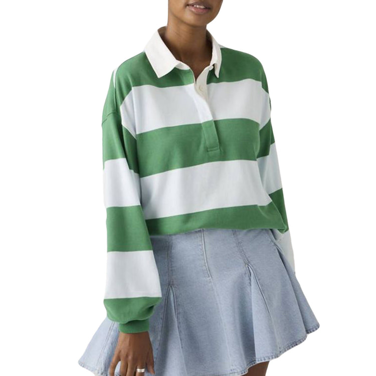 Reenie Rugby Ls - Katie Stripe Country Air Heavyweight Jersey - Polo Donna Maniche Lunghe Multicolore 005IY 0002 LEVIS 