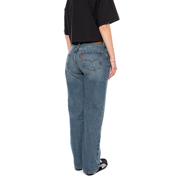 501 90'S VERIFIED VINTAGE - Pantaloni Denim Jeans Donna Blu A1959 0064 LEVIS 